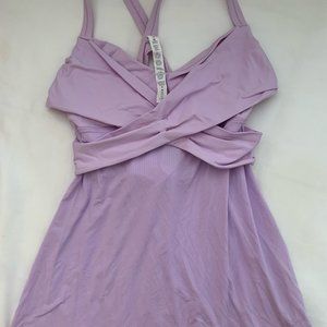 Lululemon purple workout top - BRAND NEW